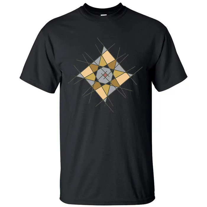 Modernhip Earthy Asymmetrical Mandala Tall T-Shirt