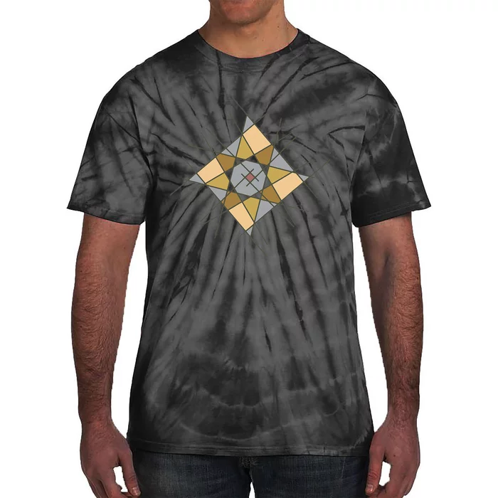 Modernhip Earthy Asymmetrical Mandala Tie-Dye T-Shirt