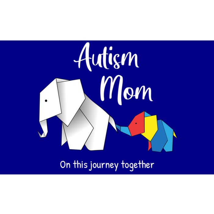 Mama Elephant Autism Awareness Autism Mom Cool Gift Bumper Sticker