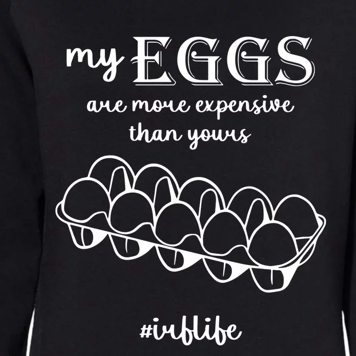 My Eggs Are More Expensive Than Yours Womens California Wash Sweatshirt