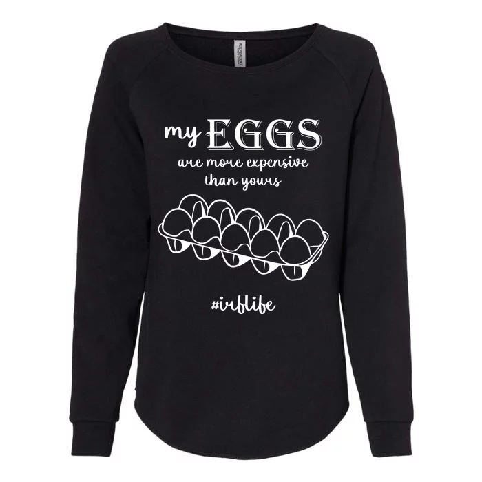 My Eggs Are More Expensive Than Yours Womens California Wash Sweatshirt