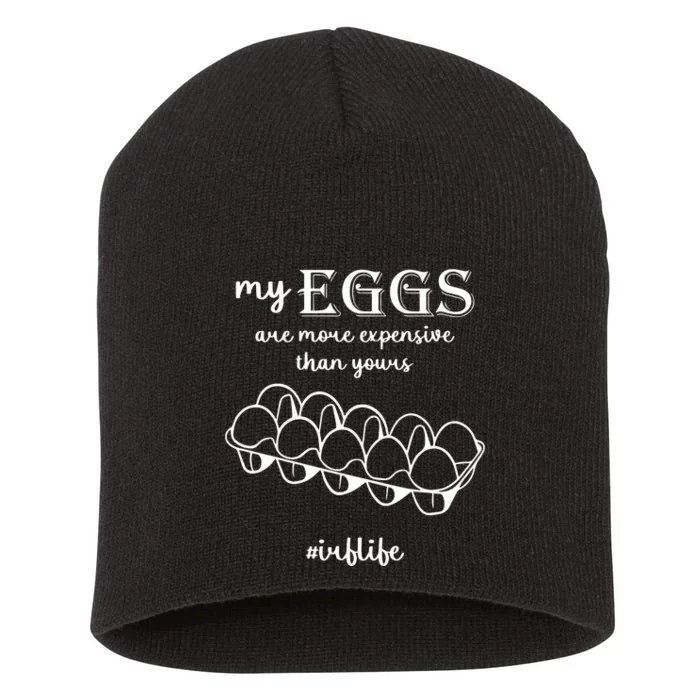 My Eggs Are More Expensive Than Yours Short Acrylic Beanie