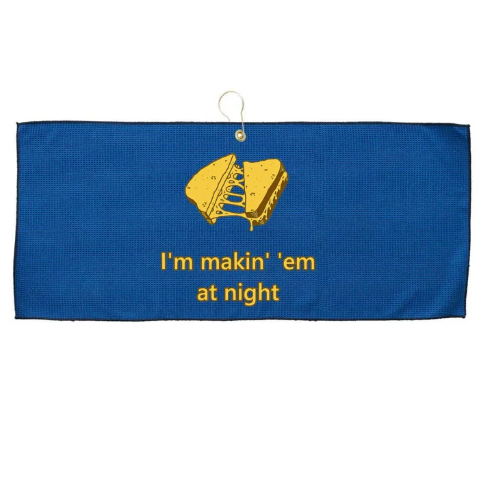 Makin Em At Night Large Microfiber Waffle Golf Towel