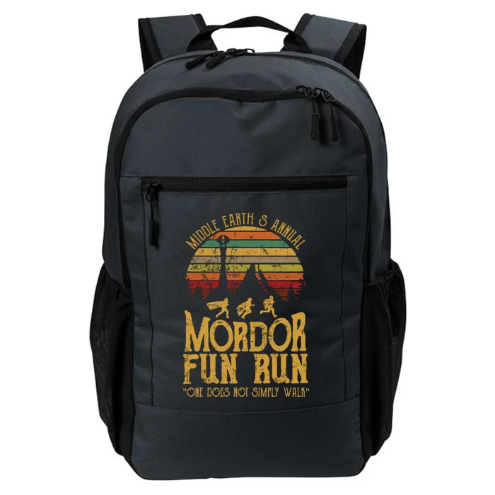 Middle Earth's Annual Mordor Fun Run One Does Not Simply Walk Into Mordor Daily Commute Backpack