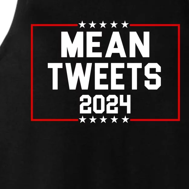 Mean Tweets 2024 Ladies Tri-Blend Wicking Tank