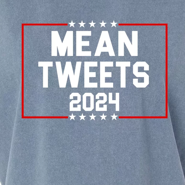 Mean Tweets 2024 Garment-Dyed Women's Muscle Tee