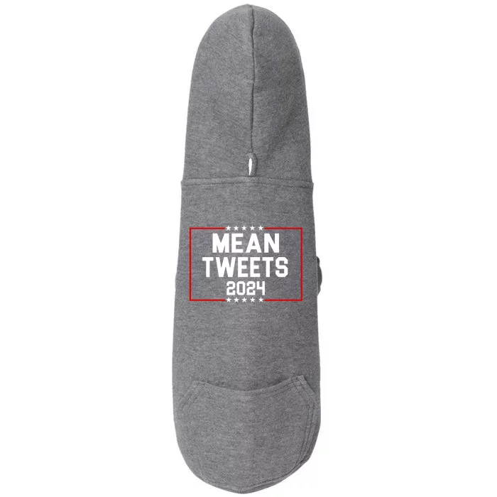 Mean Tweets 2024 Doggie 3-End Fleece Hoodie