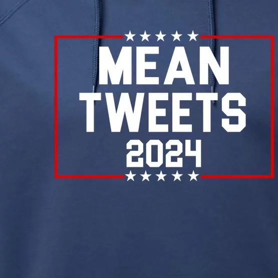 Mean Tweets 2024 Performance Fleece Hoodie