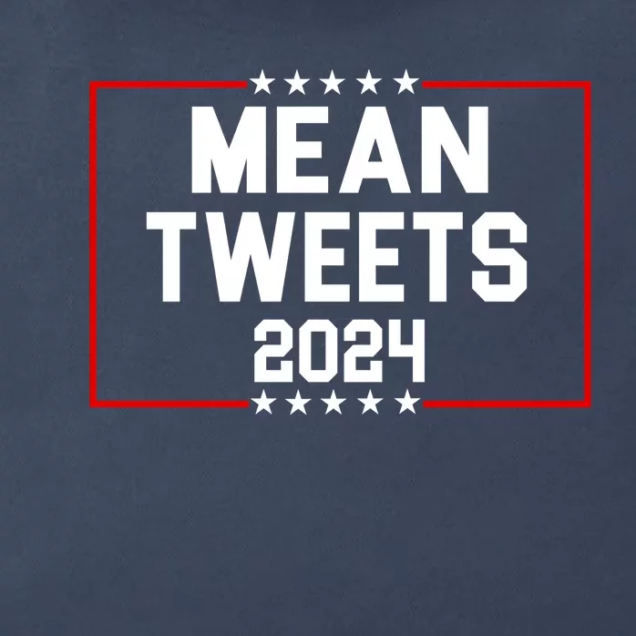 Mean Tweets 2024 Zip Tote Bag