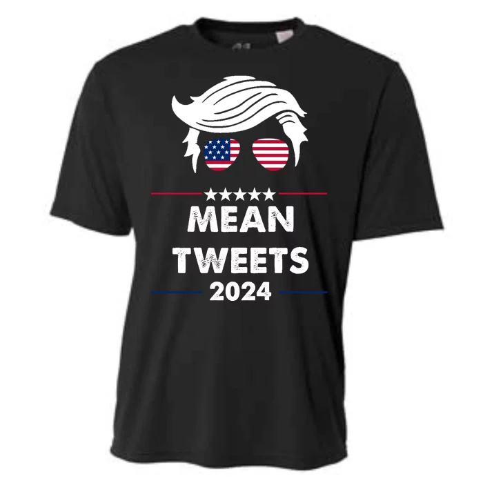 Mean Tweets 2024 Pro Trump Cooling Performance Crew T-Shirt