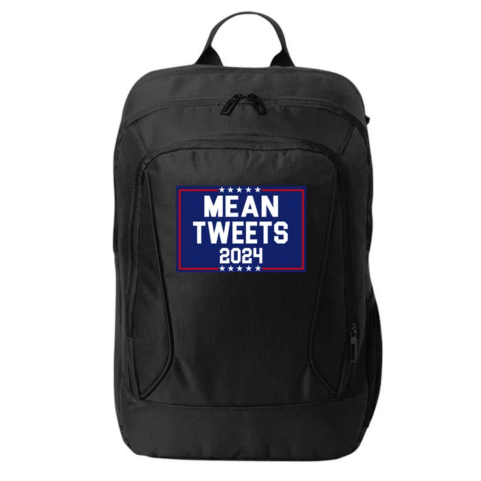 Mean Tweets 2024 Pro Trump Election City Backpack