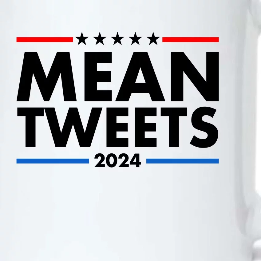 Mean Tweets Trump Election 2024 Black Color Changing Mug