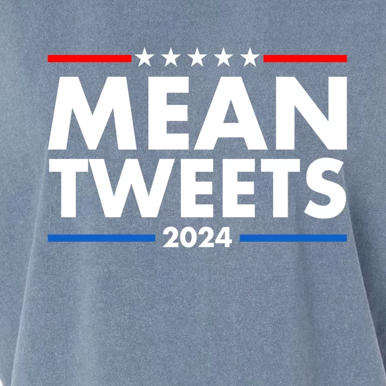 Mean Tweets Trump Election 2024 Garment-Dyed Women's Muscle Tee