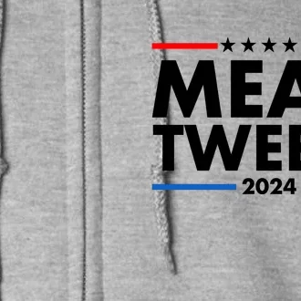 Mean Tweets Trump Election 2024 Full Zip Hoodie