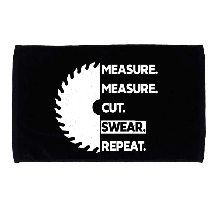 Measure Measure Cut Swear Microfiber Hand Towel