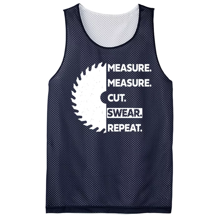 Measure Measure Cut Swear Mesh Reversible Basketball Jersey Tank