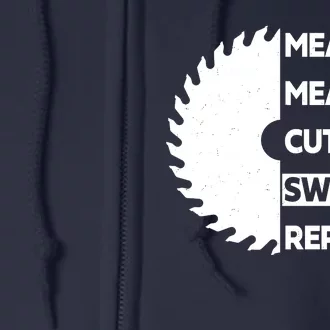 Measure Measure Cut Swear Full Zip Hoodie