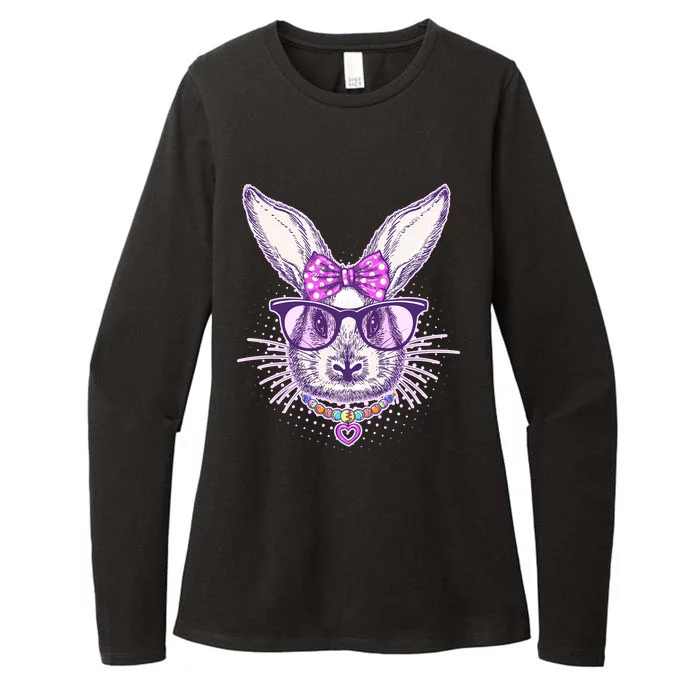 Miss Easter Bunny Matching Family Couple Womens CVC Long Sleeve Shirt