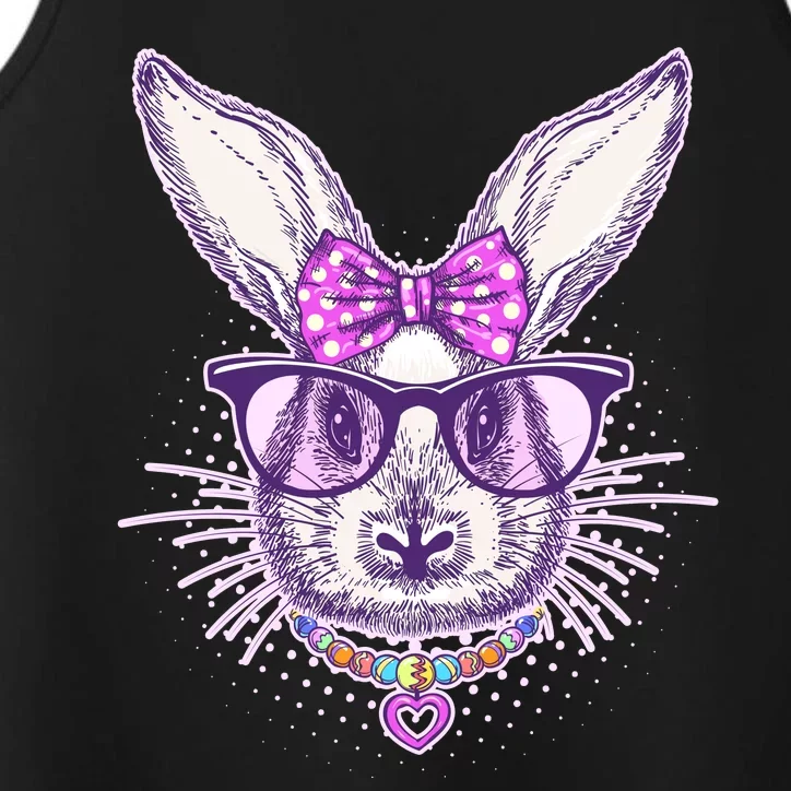 Miss Easter Bunny Matching Family Couple Performance Tank