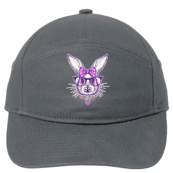 Miss Easter Bunny Matching Family Couple 7-Panel Snapback Hat