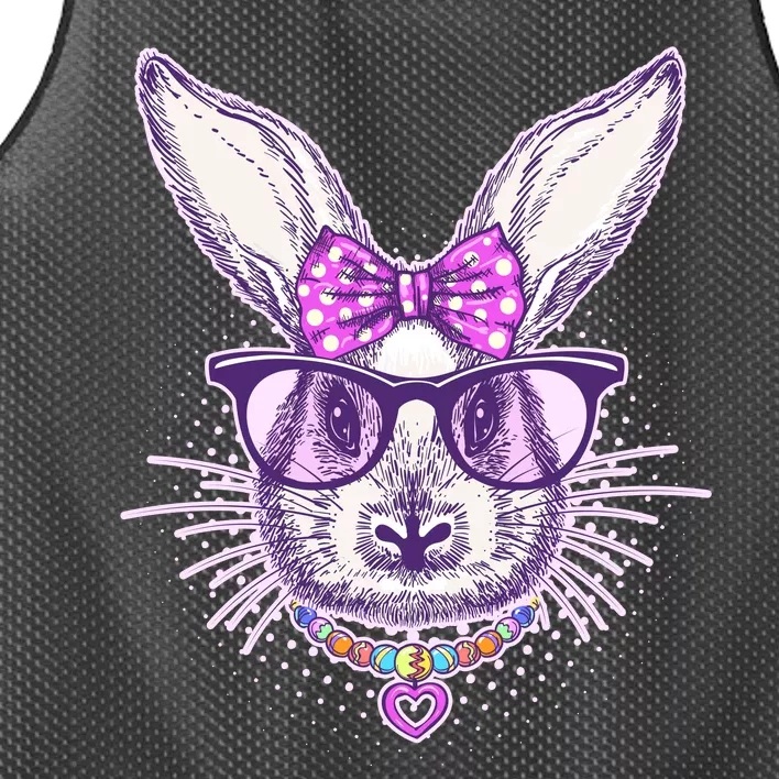 Miss Easter Bunny Matching Family Couple Mesh Reversible Basketball Jersey Tank