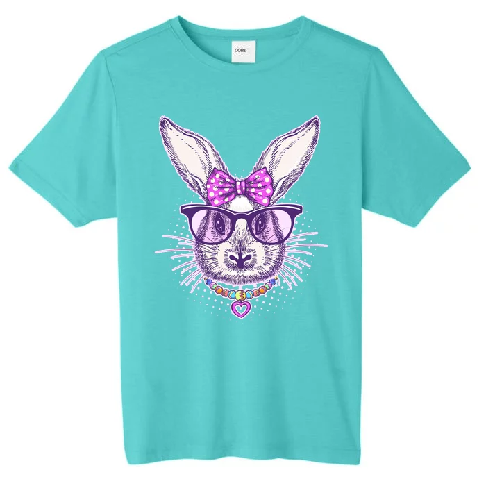 Miss Easter Bunny Matching Family Couple ChromaSoft Performance T-Shirt