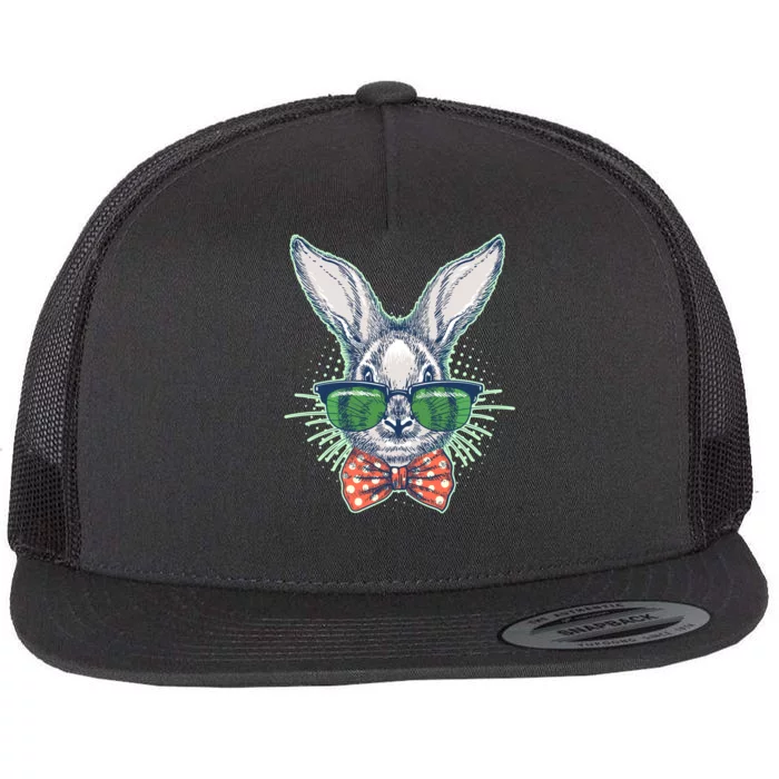 Mister Easter Bunny Matching Family Couple Flat Bill Trucker Hat