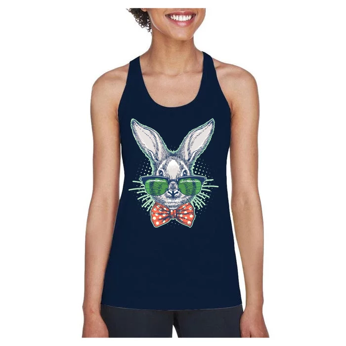 Mister Easter Bunny Matching Family Couple Women's Racerback Tank