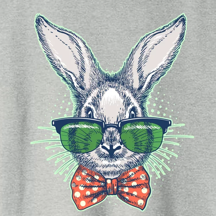 Mister Easter Bunny Matching Family Couple Women's Crop Top Tee