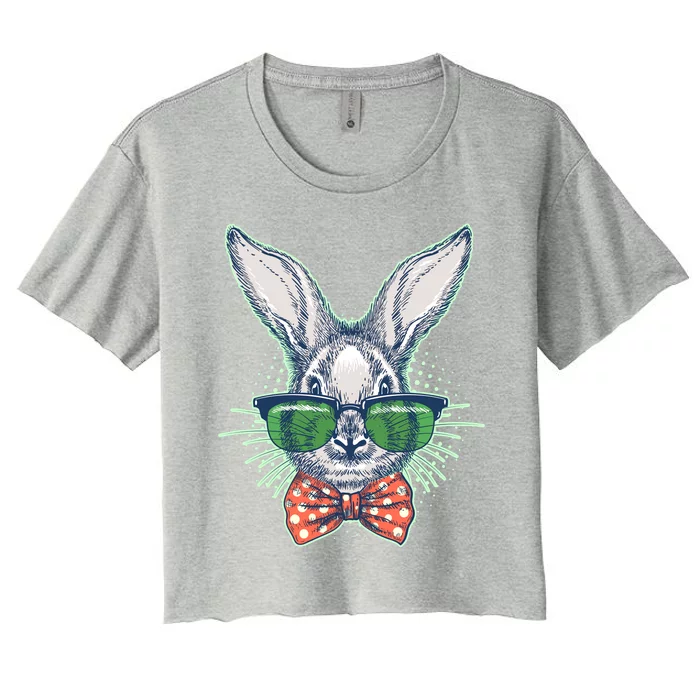 Mister Easter Bunny Matching Family Couple Women's Crop Top Tee