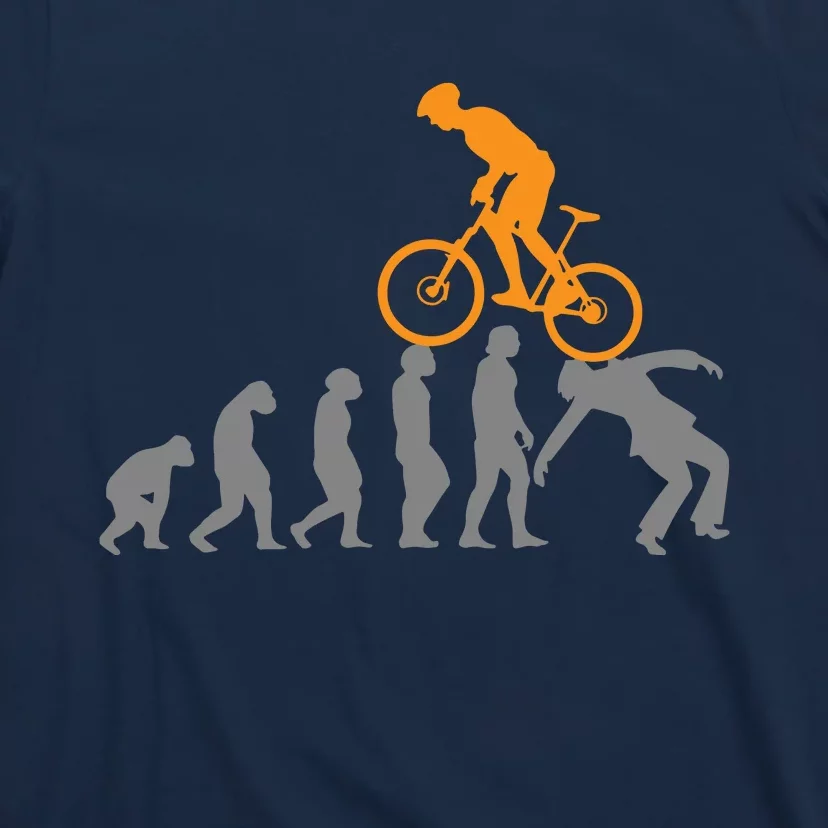 MTB Evolution Bike Mountain Accessories Bicycle T-Shirt