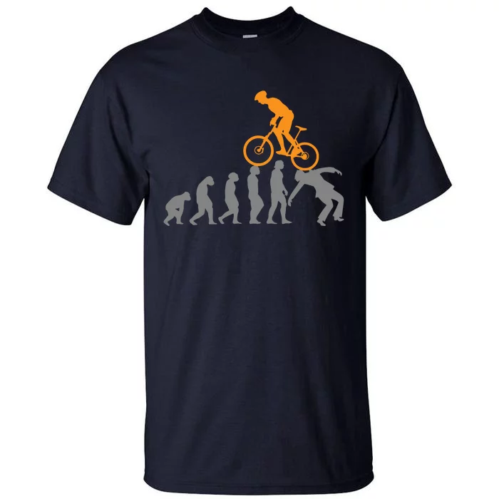 MTB Evolution Bike Mountain Accessories Bicycle Tall T-Shirt