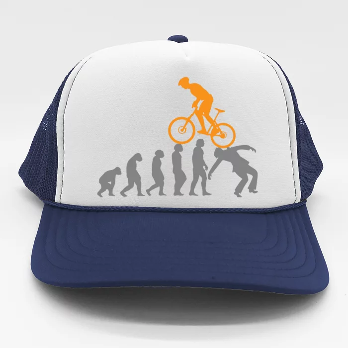 MTB Evolution Bike Mountain Accessories Bicycle Trucker Hat