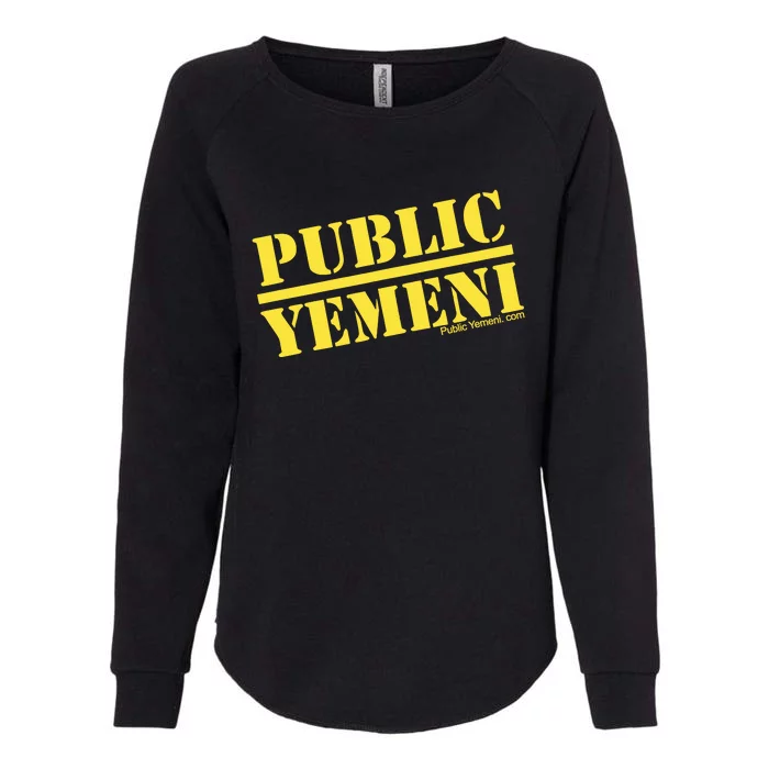 Mike Eshaq Comedian Public Yemeni Womens California Wash Sweatshirt