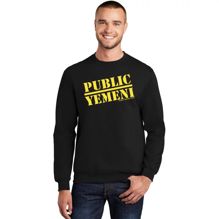 Mike Eshaq Comedian Public Yemeni Tall Sweatshirt