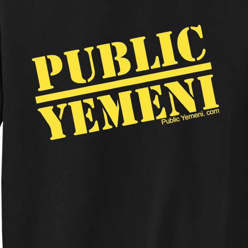 Mike Eshaq Comedian Public Yemeni Tall Sweatshirt