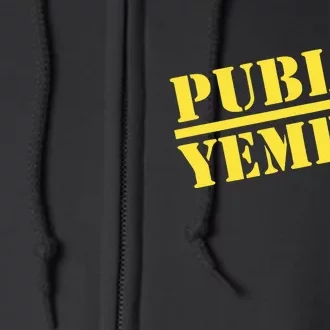 Mike Eshaq Comedian Public Yemeni Full Zip Hoodie