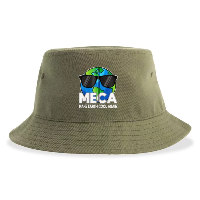 Make Earth Cool Again Earth Day Climate Change Women Sustainable Bucket Hat