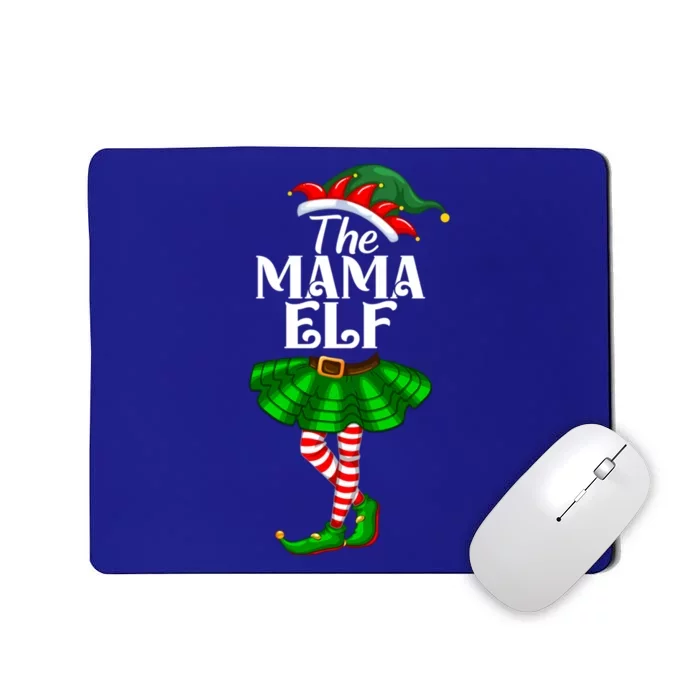 Mama Elf Christmas Costume Matching Family Mama Elf Squad Gift Mousepad