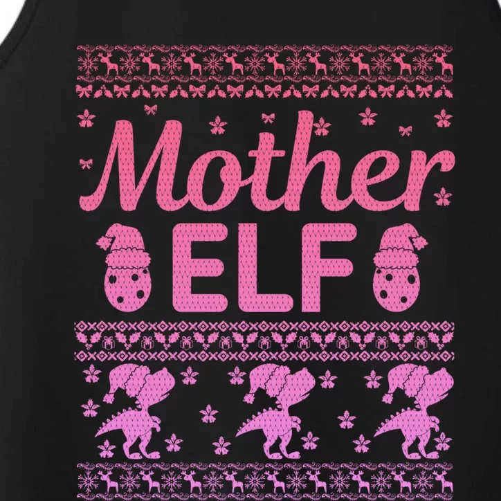 Mother Elf Christmas Family Ugly Xmas Christmas Gift Performance Tank