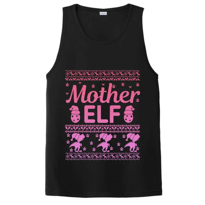 Mother Elf Christmas Family Ugly Xmas Christmas Gift Performance Tank