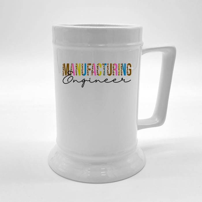 Manufacturing Engineer Cute Gift Front & Back Beer Stein