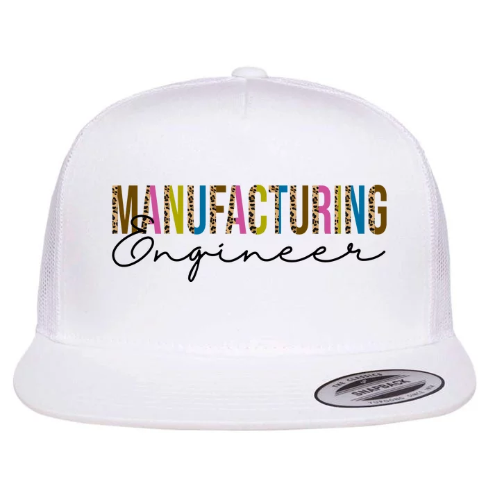 Manufacturing Engineer Cute Gift Flat Bill Trucker Hat