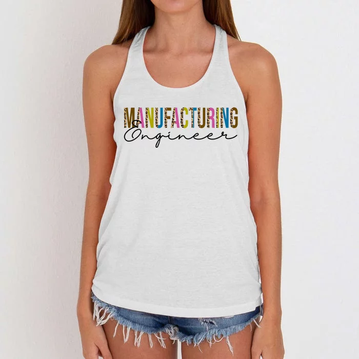 Manufacturing Engineer Cute Gift Women's Knotted Racerback Tank