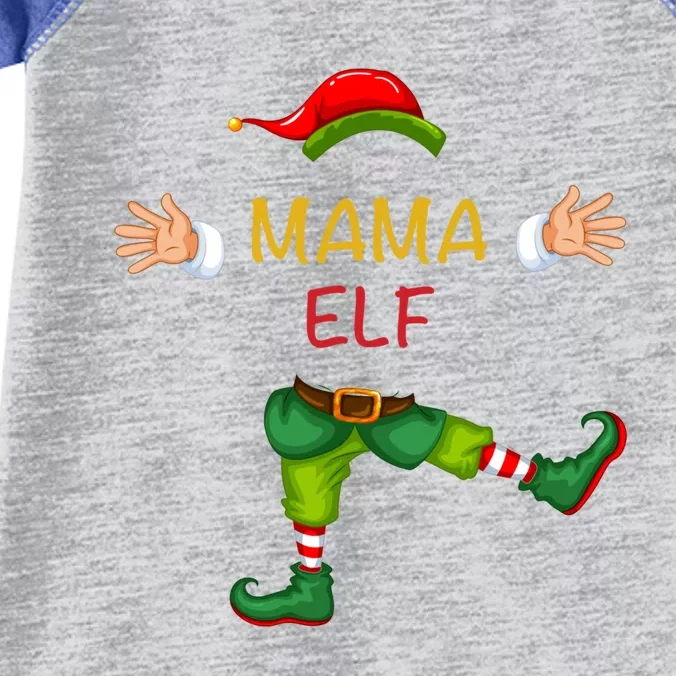 Mama Elf Christmas Gift For Mother Meaningful Gift Infant Baby Jersey Bodysuit