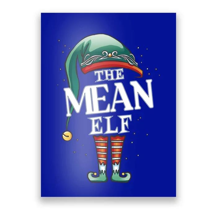 Mean Elf Christmas Group Xmas Pajama Party Cute Gift Poster