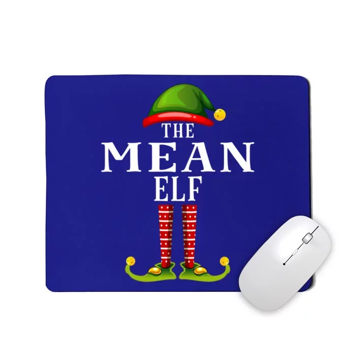 Mean Elf Christmas Matching Family Group Pjs Gift Mousepad