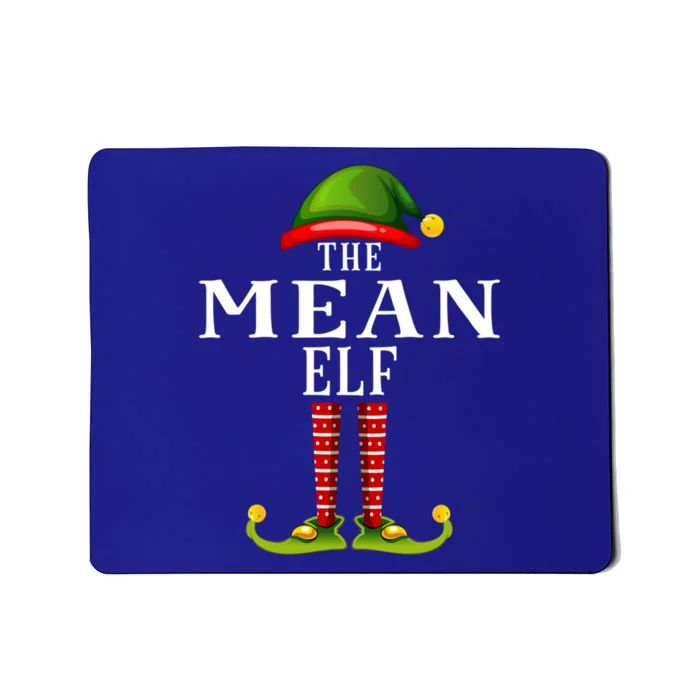 Mean Elf Christmas Matching Family Group Pjs Gift Mousepad