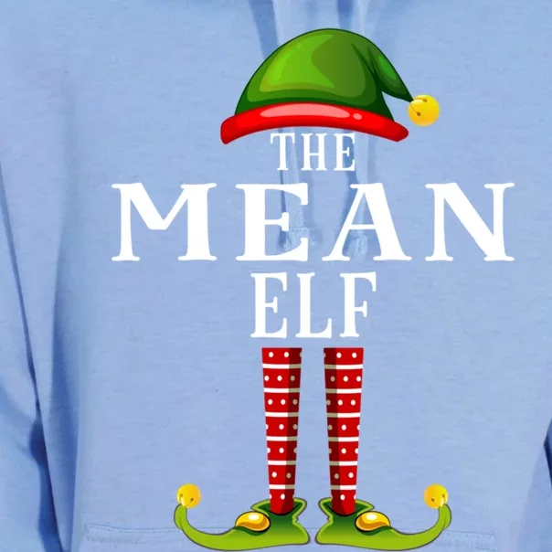 Mean Elf Christmas Matching Family Group Pjs Gift Unisex Surf Hoodie