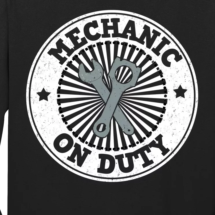 Mechanic On Duty Long Sleeve Shirt